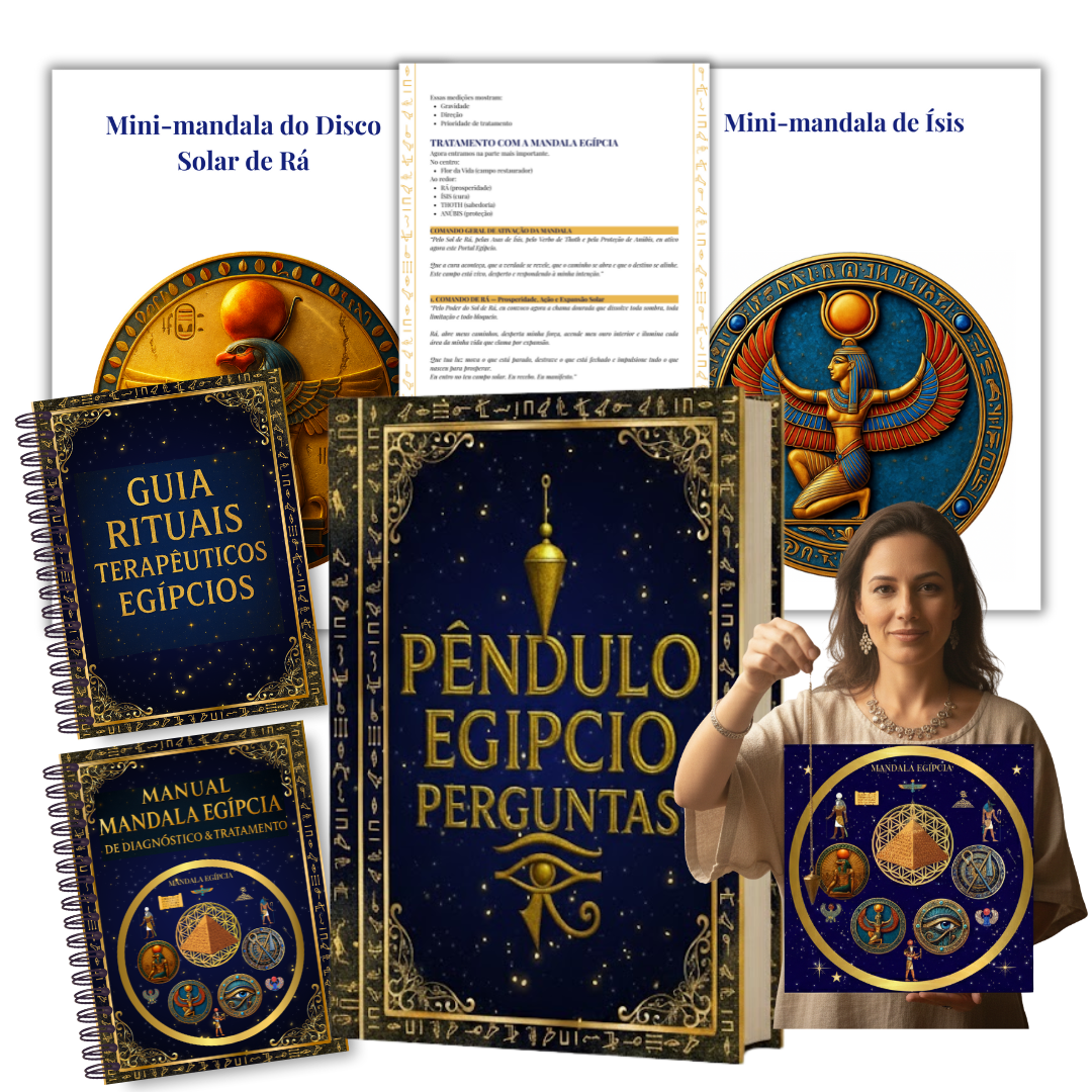 110 Perguntas de Poder para Pêndulo Egípcio