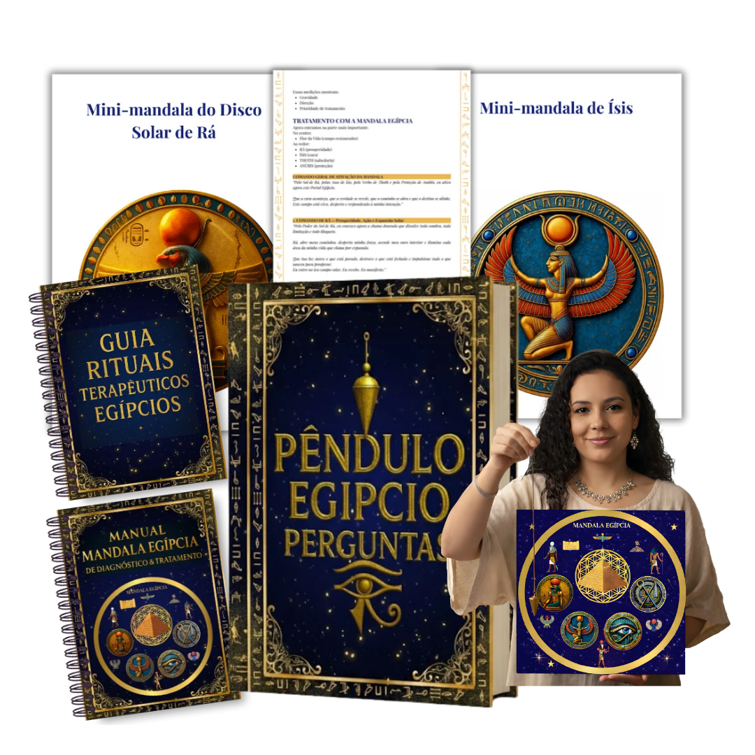 110 Perguntas de Poder para Pêndulo Egípcio